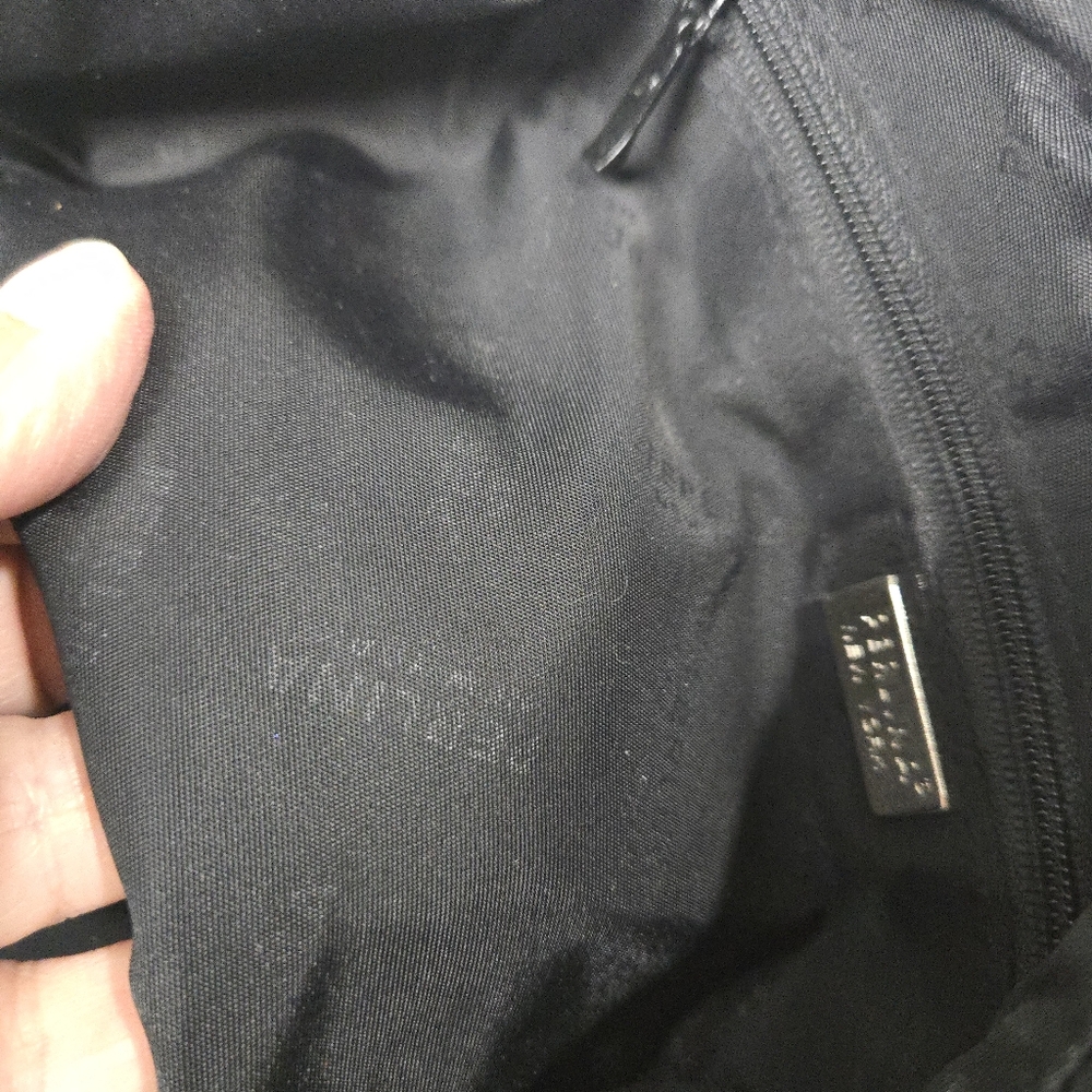 Perlina Black Leather Purse - Picture 11 of 14